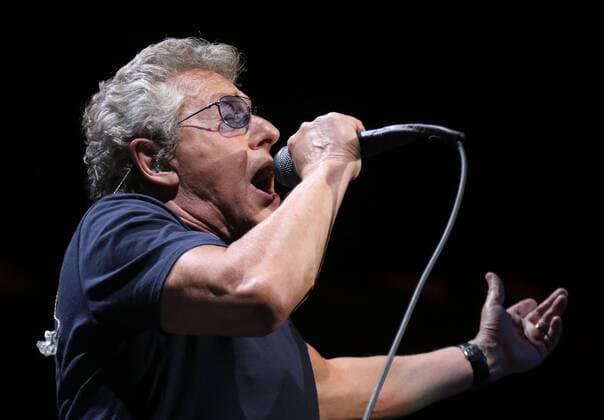 May 13, 2019 - New York City, New York, U.S. - Vocalist ROGER DALTREY, from the rock band, THE WHO, performs during their Moving On! Tour at Madison Square Garden. New York City U.S. - ZUMAk03_ 20190513_zaf_k03_172 Copyright: xNancyxKaszermanx