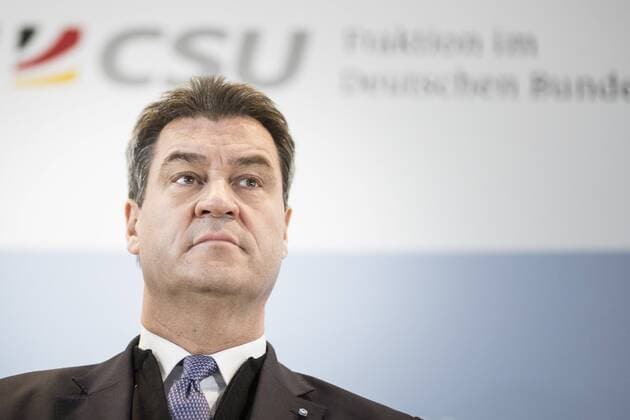 Markus Soeder, Ministerpraesident von Bayern, aufgenommen vor der Fraktionssitzung der CDU CSU-Bundestagsfraktion in Berlin, 14.05.2019. Berlin Deutschland *** Markus Soeder, State Premier of Bavaria, admitted before the CDU CSU parliamentary group meeting in Berlin, 14 05 2019 Berlin Germany Copyright: xFlorianxGaertner photothek.netx