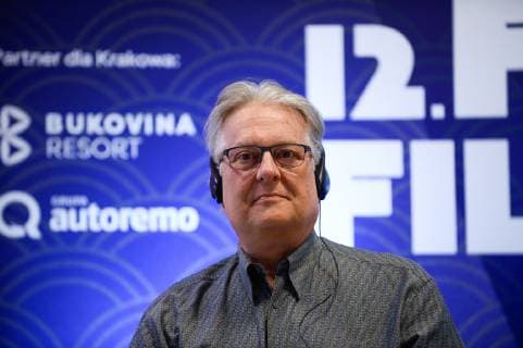 May 15, 2019 - Krakow, Poland - American composer and Emmy Award winner, Don Davis seen attending a press conference during the 12th Film Music Festival in Krakow. Krakow Poland - ZUMAs197 20190515_zaa_s197_076 Copyright: xOmarxMarquesx