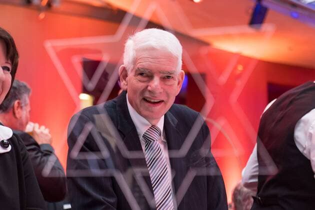 Verleihung des Leo Baeck-Preises 2019 durch den Zentralrat der Juden in Deutschland am Donnerstag (16.05.19) in Berlin an den Vorstandsvorsitzenden des Axel-Springer-Konzerns, Mathias Doepfner (Döpfner). (Foto: Josef Schuster, Praesident des Zentralrats der Juden in Deutschland) Der Zentralrat der Juden ehrt Doepfner fuer sein jahrzehntelanges, ausserordentliches Engagement fuer die juedische Gemeinschaft und fuer den Staat Israel. Der mit 10.000 Euro dotierte Leo-Baeck-Preis ist die hoechste Auszeichnung des Zentralrats. Doepfner habe sich in zahlreichen Artikeln und Reden mit Antisemitismus in all seinen Formen in Deutschland auseinandergesetzt. Die Erinnerung an die Schoah und die daraus resultierende Verantwortung Deutschlands gegen jede Form von Intoleranz und fuer Israel seien ihm ein Herzensthema. (Siehe epd-Bericht vom 17.05.20 Copyright: epd-bild ChristianxDitsch EDITORIAL USE ONLY