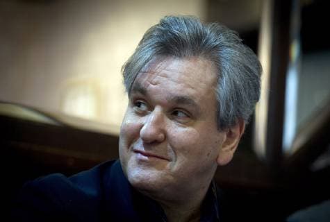 Chief conductor Sir Antonio Pappano attends the press conference prior to Concert by Orchestra dell Accademia Nazionale di Santa cecilia Roma during the Prague Spring International Music Festival in Prague, Czech Republic, May 17, 2019. (CTKxPhoto KaterinaxSulova) CTKPhotoP201905170889901  suk1