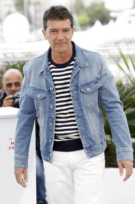 Antonio Banderas at the Dolor y gloria Leid und Herrlichkeit Pain and Glory photocall during the 72nd Cannes Film Festival at the Palais des Festivals on May 18, 2019 in Cannes, France