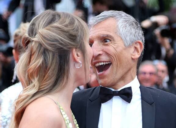 Entertainment Themen der Woche KW20 Entertainment Bilder des Tages Nagui Fam (R) and Melanie Page arrive on the red carpet before the screening of the film Les plus belles annees d une vie at the 72nd annual Cannes International Film Festival in Cannes, France on May 18, 2019.  PAR201905187076 DAVIDxSILPA