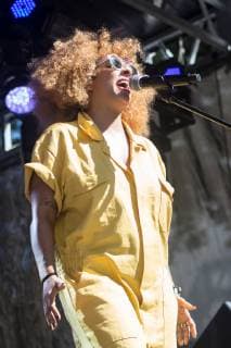 SÃO PAULO, SP - 19.05.2019: VIRADA CULTURAL SP 2019 - Anelis Assumpção and Tulipa Ruiz participate on the stage in honor of Itamar Assumpção. São Paulo, May 19, 2019. x1734795x  VanxCampos