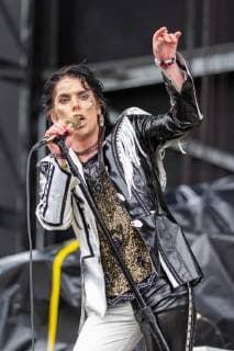 May 19, 2019 - Columbus, Ohio, U.S - LUKE SPILLER of The Struts during the Sonic Temple Music Festival at the MAPFRE Stadium in Columbus, Ohio Columbus U.S. - ZUMAs135 20190519_zap_s135_070 Copyright: xDanielxDeSloverx