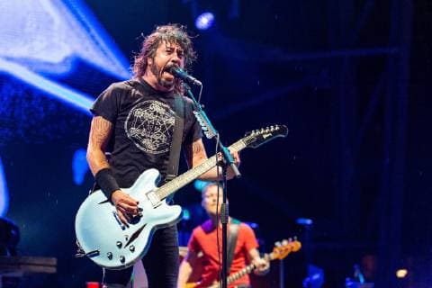 Entertainment Bilder des Tages May 19, 2019 - Columbus, Ohio, U.S - DAVE GROHL of Foo Fighters during the Sonic Temple Music Festival at the MAPFRE Stadium in Columbus, Ohio Columbus U.S. - ZUMAs135 20190519_zap_s135_110 Copyright: xDanielxDeSloverx
