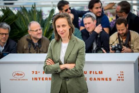 Cannes, 20.05.2019 Cannes i Filmifestival, filmi Portrait Of A Lady On Fire (Portrait de la Jeune Fille en Feu) fotosessioon. French director Celine Sciamma poses during a photocallll for the film Portrait Of A Lady On Fire (Portrait de la Jeune Fille en Feu) Foto: Erlend Staub, Scanpix Baltics Cannes Alpes-Maritimes France  Copyright: xErlendxStaubx CELINE SCIAMMA