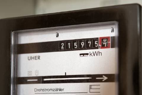 Drehstromzähler *** three-phase meter  040865