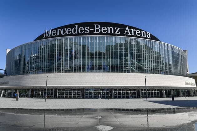 Mercedes-Benz Arena, Mercedes-Platz, Friedrichshain, Berlin, Deutschland