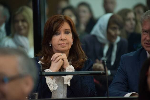 News Themen der Woche KW21 News Bilder des Tages BUENOS AIRES, AR - 21.05.2019: JULGAMENTO DE CRISTINA KIRCHNER - May 21: Former President and current Senator Cristina Fernandez speaks during the first day of the so-called Corruption case Vialidad in front of Federal Criminal Court number 2 in the AMIA room of Comodoro Py Federal Court on May 21, 2019 in Buenos Aires, Argentina. x1735579x  MarioxDexFina