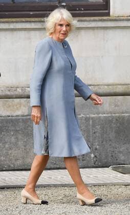 . 21 05 2019. Dublin, Ireland. Prince Charles and Duchess of Cornwall visit Ireland-Day Two. Prince Charles and Camilla Duchess of Cornwall during a Garden Party at Castle Coole, Enniskillen Prince Charles and Camilla Duchess of Cornwall visit to Ireland - 21 May 2019, on Day Two of their tour of Ireland.  xi-Images xPoolx IIM-19704-0132