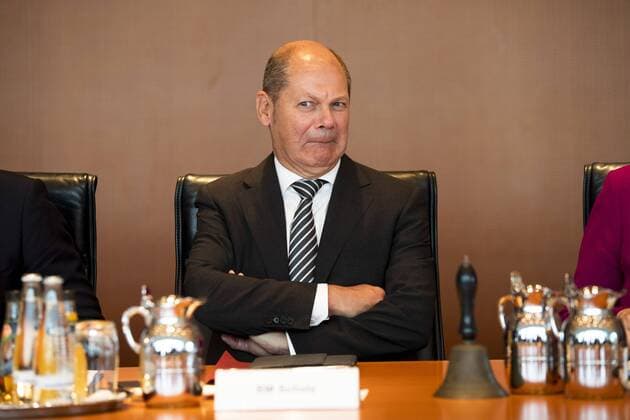 News Bilder des Tages Finanzminister Olaf Scholz vor der woechentlichen Kabinettsitzung im Kanzleramt in Berlin am 22. Mai 2019. Kabinettsitzung der Bundesregierung