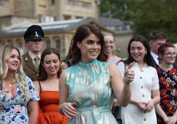 . 22 05 2019. London, United Kingdom. Princess Eugenie of York attending the Duke of Edinburgh Gold Award presentations at Buckingham Palace in London.  xPoolx xi-Imagesx IIM-19713-0009