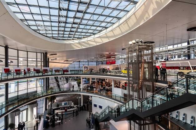 Deutsche Industriestandorte, Audi AG Werk in Neckarsulm DEU, Deutschland, Neckarsulm Ingolstadt 23.05.2019 - 130. Ordentliche Hauptversammlung der Audi AG im Audi Forum Neckarsulm. *** DEU, Germany, Neckarsulm Ingolstadt 23 05 2019 130 Annual General Meeting of Audi AG at Audi Forum Neckarsulm