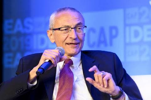 May 22, 2019 - Washington, DC, U.S - JOHN PODESTA, Founder and Director, Center for American Progress, speaking at The Center for American Progress CAP 2019 Ideas Conference in Washington, DC on May 22, 2019. Washington U.S. - ZUMAb161 20190522_zap_b161_107 Copyright: xMichaelxBrochsteinx