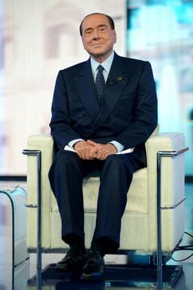 Milan, Silvio Berlusconi guest at the TV program Stasera Italia - Silvio Berlusconi  Copyright: xAlbertoxScarpinatox xIPAx xAlbertoxScarpinatox