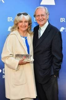 Wilfried KLAUS (Schauspiele) mit Eherau Wera, Roter Teppich,Red Carpet,Bayerischer Fernsehpreis 2019 am 24.05.2019.