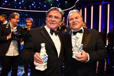 Fritz Wepper und Elmar Wepper Bayerische Fernsehpreis 2019 Party Verleihung des Bayerischen Fernsehpreis im Prinzregententheater München 23.Mai 2019