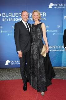 Alexander Hold mit Ehefrau Michaela, Bayerischer Fernsehpreis 2019 im Prinzregententheater in Muenchen am 25.05.2019