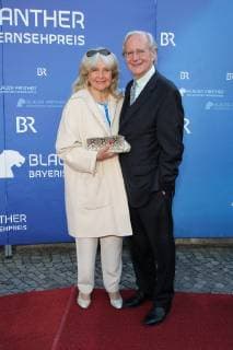 Wilfried Kraus mit Ehefrau Wera, Bayerischer Fernsehpreis 2019 im Prinzregententheater in Muenchen am 25.05.2019