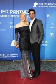 Natascha Grün und Param Multani bei der Ankunft zur Verleihung vom Bayerischen Fernsehpreis am 24.05.2019 im Prinzregententheater in München Bayerischer Fernsehpreis 2019 in Muenchen