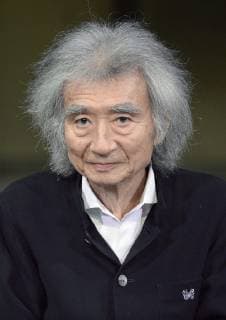 Japanese maestro Seiji Ozawa Japanese maestro Seiji Ozawa, seen in this file photo, has decided not to conduct at a regular concert by the Mito Chamber Orchestra to be held in Mito, Ibaraki Prefecture, on May 26, 2019, because of health issues. 