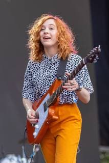 May 25, 2019 - Napa, California, U.S - GENESSA GARIANO of The Regrettes during the BottleRock Music Festival in Napa, California Napa U.S. - ZUMAs135 20190525_zap_s135_011 Copyright: xDanielxDeSloverx