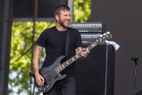 May 25, 2019 - Napa, California, U.S - ANDREW SEWARD of Against Me! during the BottleRock Music Festival in Napa, California Napa U.S. - ZUMAs135 20190525_zap_s135_026 Copyright: xDanielxDeSloverx