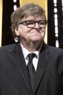 Michael Moore at the award ceremony during the 72nd Cannes Film Festival at the Palais des Festivals on May 25, 2019 in Cannes, France