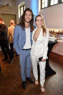 Basile Riccardo mit Isabel bei der Pre-Golf-Party zum 11. Golf Charity Cup 2019 in der Schinkelhalle. Potsdam, 26.05.2019