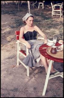 Spanien Spanien, ca. 1956, Ferien am Strand, Urlaub in Spanien