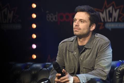 Sebastian Stan auf der MCM London Comic Con im ExCeL. London, 26.05.2019 *** Sebastian Stan at the MCM London Comic Con at ExCeL London, 26 05 2019 Foto:xN.xKubelkax xFuturexImage