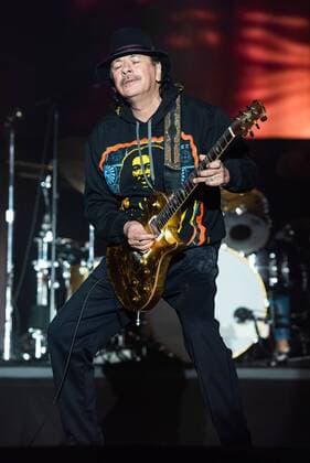 NAPA, CALIFORNIA - MAY 26: Carlos Santana performs during BottleRock Napa Valley 2019 at Napa Valley Expo on May 26, 2019 in Napa, California. Photo: Chris Tuite imageSPACE MediaPunch Copyright: ximageSPACEx