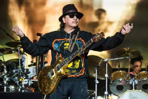 NAPA, CALIFORNIA - MAY 26: Carlos Santana performs during BottleRock Napa Valley 2019 at Napa Valley Expo on May 26, 2019 in Napa, California. Photo: Chris Tuite imageSPACE MediaPunch Copyright: ximageSPACEx