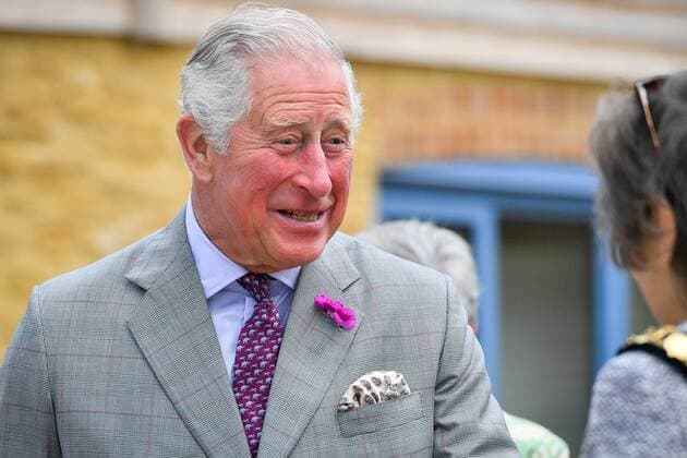 . 28 05 2019. Powerstock, United Kingdom. The Prince of Wales talks with home owners during a visit to the Powerstock Affordable Housing Development, in Powerstock, Dorset, United Kingdom.  xPoolx xi-Imagesx IIM-19727-0018