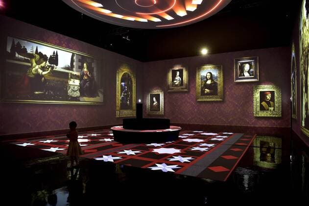 Entertainment Themen der Woche KW22 Opening of the Leonardo Da Vinci 3D Exhibition at the Fabbrica del Vapore in Via Procaccini (Duilio Piaggesi Fotogramma, Milan - 2019-05-29) p.s. la foto e utilizzabile nel rispetto del contesto in cui e stata scattata, e senza intento diffamatorio del decoro delle persone rappresentate  Copyright: xDuilioxPiaggesix xIPAx xFOTOGRAMMAx