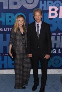 NEW YORK, NY - MAY 29: David E. Kelley, Michelle Pfeiffer attend the season 2 premiere of Big Little Lies at Jazz at Lincoln Center on May 29, 2019 in New York City. Photo: imageSPACE MediaPunch Copyright: ximageSPACEx