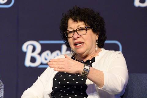 May 30, 2019 - New York, NY, U.S - SONIA SOTOMAYOR, Associate Justice of the Supreme Court of the United States, speaking at BookExpo in New York City on May 30, 2019. New York U.S. - ZUMAb161 20190530_zap_b161_052 Copyright: xMichaelxBrochsteinx