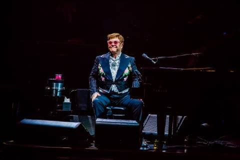 Italy: Elton John performing at Arena of Verona Elton John, living legend of world pop music, has performed for the first date of the Arena di Verona and of the three dates scheduled in Italy (the third will be a Lucca on 7 July) of his Farewell Yellow Brick Road, the farewell tour at the scene in 2018 in the United States and which will include 300 concerts in 3 years and on 5 continents. An autobiographical concert that touches all the greatest hits of the king of pop. Verona Verona Italy Arena  LuigixRizzo