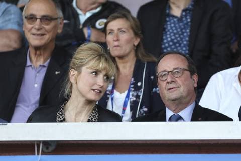 Julie Gayet - Francois Hollande CELEBRITES : France Vs Chine - Amical - 31 05 2019 MichaelBaucher Panoramic 