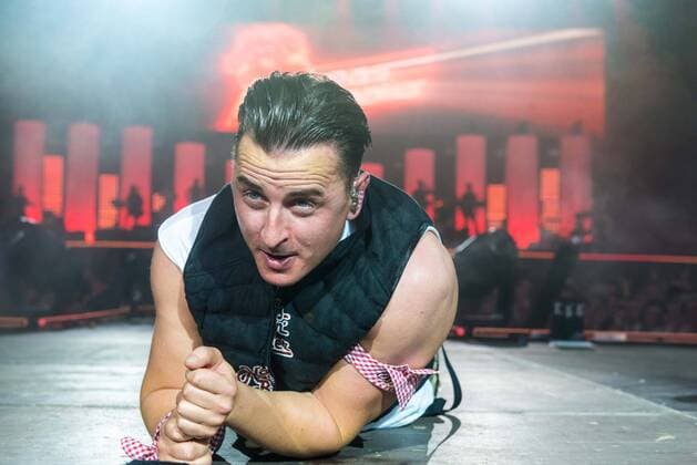 01.06.2019, xesx Frankfurt am Main Konzert Volksrocker aus Östrreich Sänger Andreas Gabalier auf seiner Stadion Tour 2019