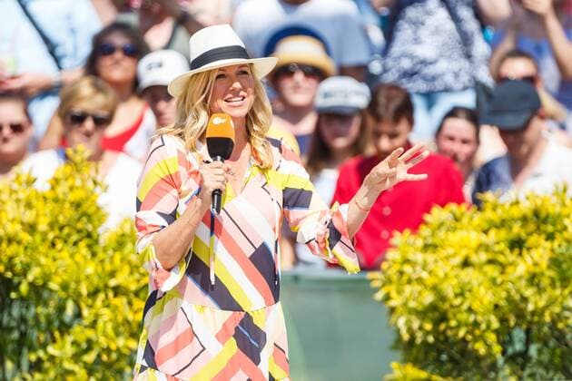 Mainz ZDF Fernsehgarten, 02.06.2019 Andrea Kiewel, ZDF Fernsehgarten, 02.06.2019, Foto Eibner Copyright: xEibner Alex_Neisx EP_ANS