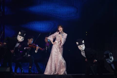 TAIPEI, CHINA - JUNE 02: Singer Cyndi Wang performs onstage during the 2019 Hito Music Awards on June 2, 2019 in Taipei, Taiwan of China.  Copyright: xVCGx CFP111219248533