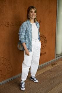 Alice Isaaz CELEBRITES : Internationaux de France 2019 Roland Garros - Village - 03 06 2019 JBAutissier Panoramic 