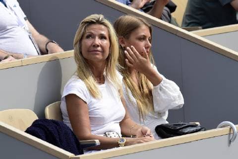 Natty et Stella Belmondo CELEBRITES : Internationaux de France 2019 Roland Garros - 03 06 2019 JBAutissier Panoramic 