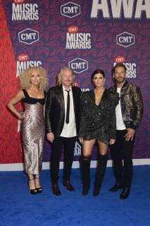 05 June 2019 - Nashville, Tennessee - Karen Fairchild, Kimberly Schlapman, Phillip Sweet, and Jimi Westbrook, Little Big Town. 2019 CMT Music Awards held at Bridgestone Arena. Photo Credit: Dara-Michelle Farr AdMedia 240482 2019-06-05 TN Nashville Etats-Unis  Copyright: xAdMediax STAR_240482_256