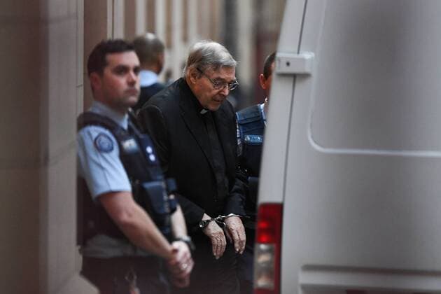 GEORGE PELL COURT, Cardinal George Pell leaves the Supreme Court of Victoria in Melbourne, Thursday, June 6, 2019. Pell is appealing his conviction for sexually abusing two boys in the 1990s. ( NO ARCHIVING, EDITORIAL USE ONLY, NO USE IN BOOKS WITHOUT CONSENT MELBOURNE VICTORIA AUSTRALIA  Copyright: xERIKxANDERSONx 20190606001403061854