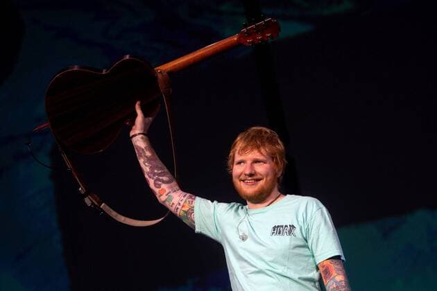 British singer and composer Ed Sheeran performs on stage during his concert at the Lluis Companys Olympic Stadium in Barcelona, Catalonia, north eastern Spain, 07 June 2019. Ed Sheeran concert in Barcelona !ACHTUNG: NUR REDAKTIONELLE NUTZUNG!  Copyright: xQuiquexGarciax GRAF5207 20190607-636955425619730082