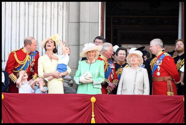 Entertainment Themen der Woche KW23 . 08 06 2019. London, United Kingdom. Trooping the Colour. Princesses Beatrice and Eugenie join HM Queen Elizabeth II accompanied by other members of the Royal Family attends Trooping the Colour in central London.  xAndrewxParsonsx xi-Imagesx IIM-19777-0060