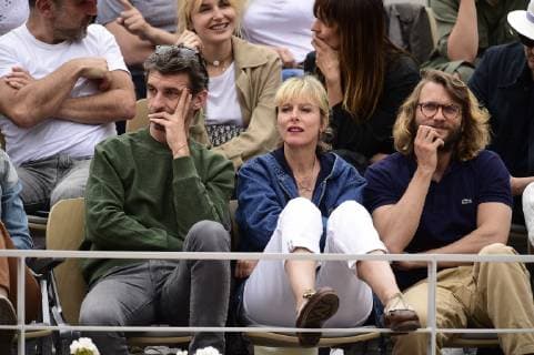 Karin Viard CELEBRITES : Internationaux de France 2019 Roland Garros - Finale Hommes - 09 06 2019 JBAutissier Panoramic 